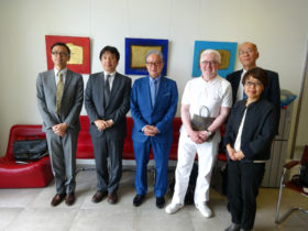 Delegation von japanischen Gesundheitsexperten