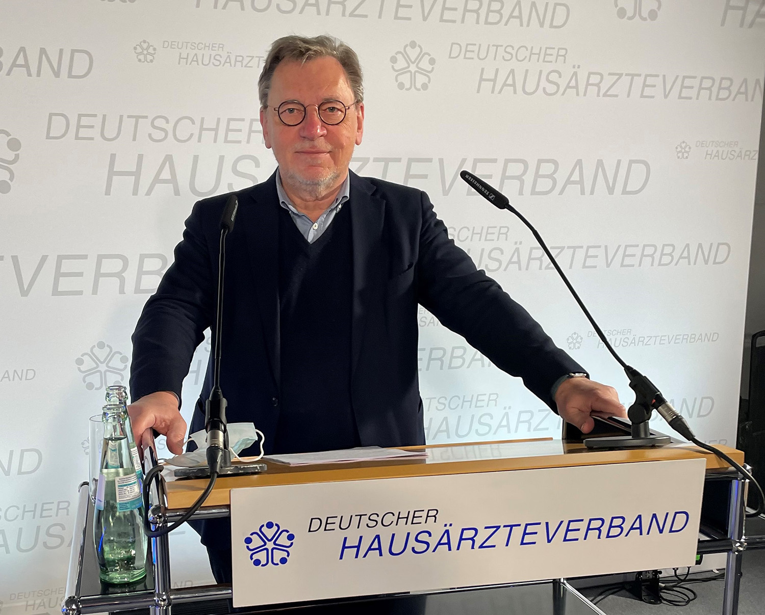 Ulrich Weigeldt, Bundesvorsitzender des Deutschen Hausärzteverbands auf der digitalen Deligiertenversammlung
